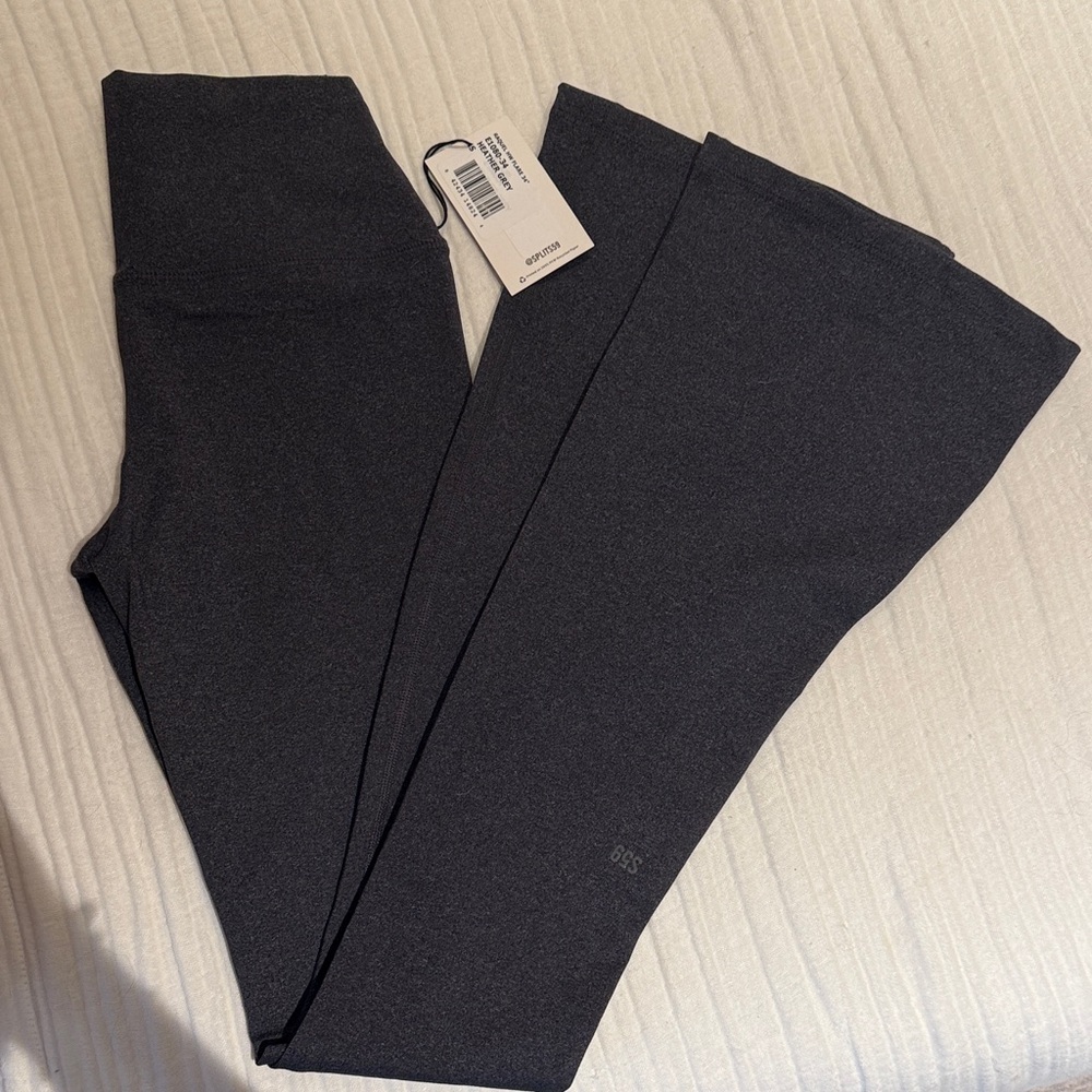 NWT Splits59 Heather Grey Raquel Flare Leggings